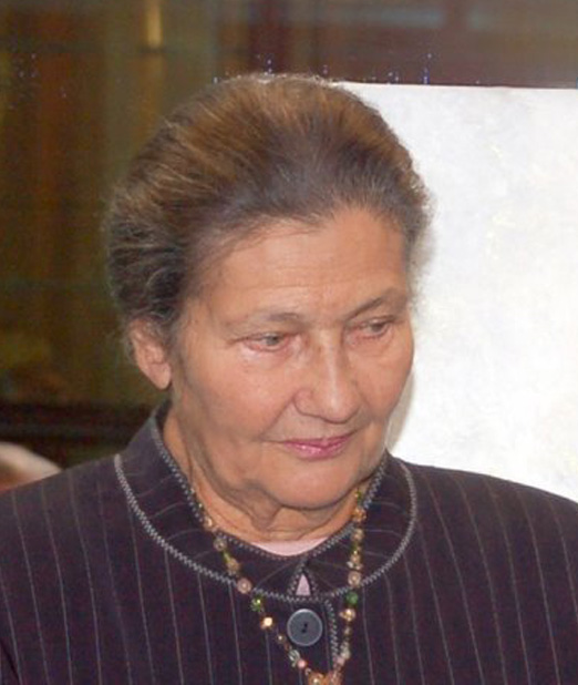 portrait de madame Simone Veil